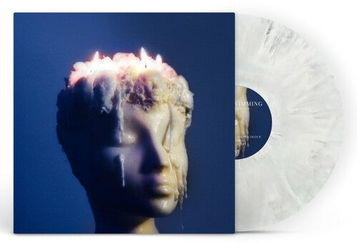 Night Swimming - Melting Sometimes Bleeding - Ltd White Marble - Vinyl Record