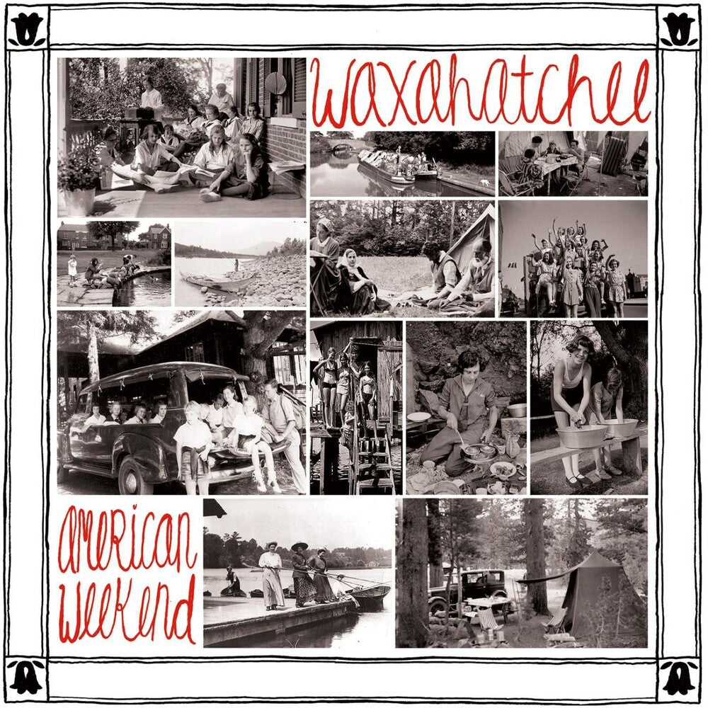 Pre-Order: American Weekend - Red/White Swirl Vinyl [Colored Vinyl] Vinyl Record