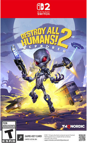 Swt Destroy All Humans! 2 - Reprobed (key) - Swt Destroy All Humans! 2 - Reprobed (key) - Video Game