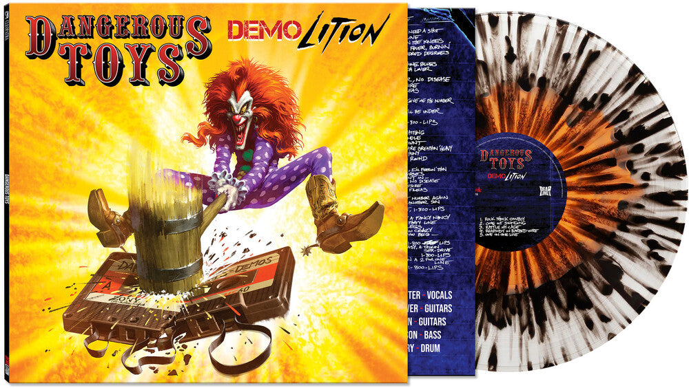 Demolition [Black Clear Orange Haze Splatter] Vinyl Record
