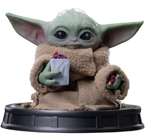 Mandalorian And Grogu - Grogu Popcorn Time Statue - Mandalorian And Grogu - Grogu Popcorn Time Statue - Collectibles