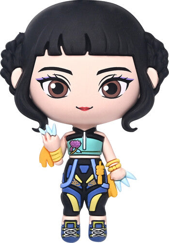 Kpop Demon Hunters Zoey 3d Foam Magnet - Kpop Demon Hunters Zoey 3d Foam Magnet - Collectibles