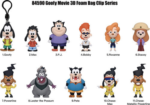 Goofy Movie 3d Foam Bag Clip - Series 74 - Goofy Movie 3d Foam Bag Clip - Series 74 - Collectibles