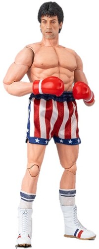Hiya 6.3in Rocky Iv Boxer Version Action Fig - Hiya 6.3in Rocky Iv Boxer Version Action Fig - Collectibles