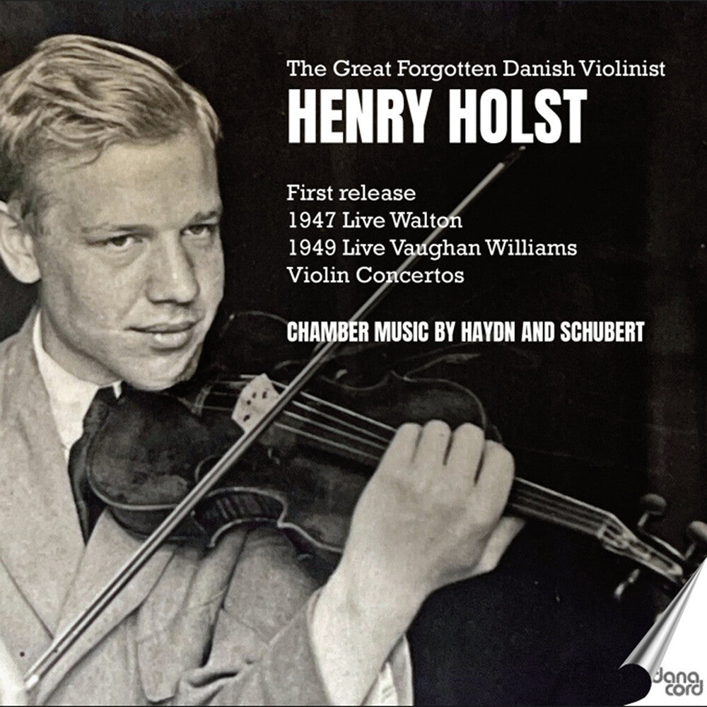 Pre-Order: Great Forgotten Danish Violinist Henry Holst Music CD