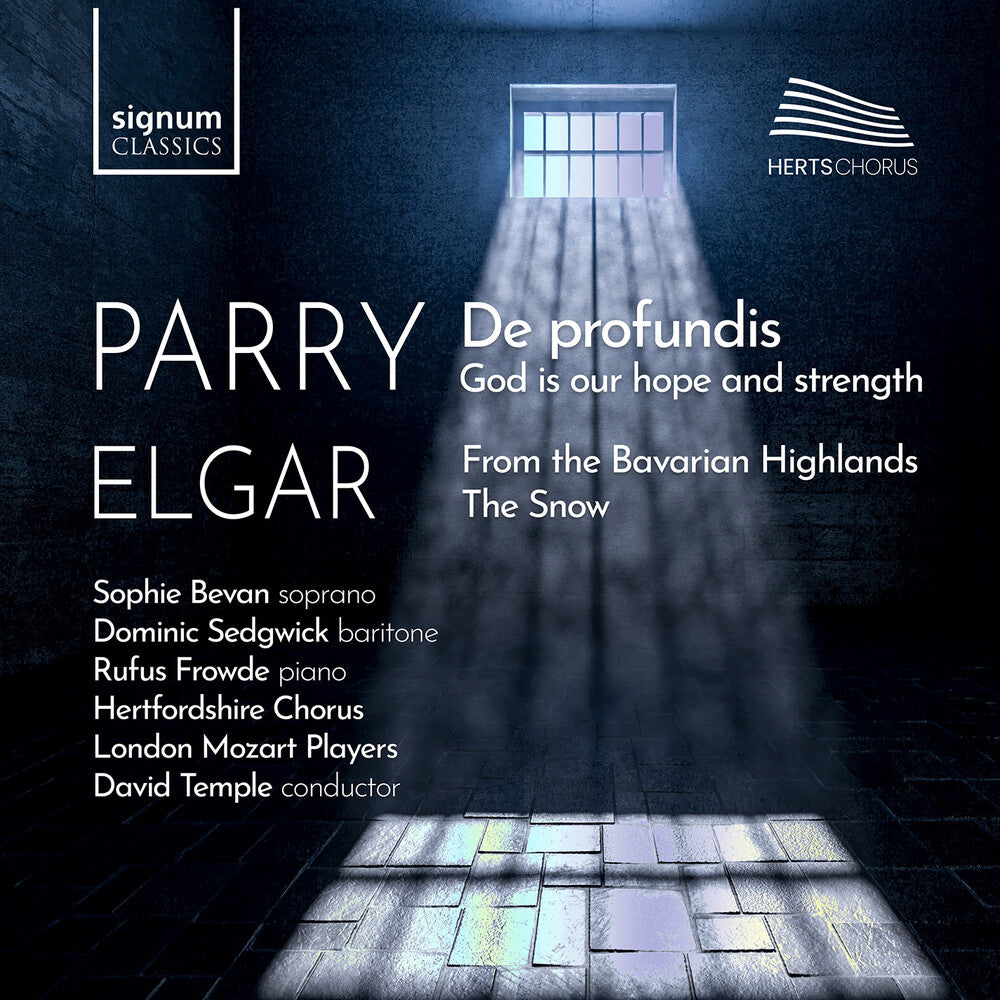 Pre-Order: De Profundis - Choral Works By Parry & Elgar Music CD