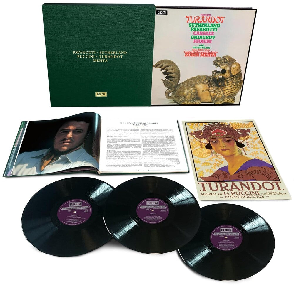 Sutherland / Caballe / Pavarotti - Puccini: Turnadot [LP]