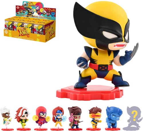 X-men 97 Cosbi Bobble-head Coll Blind Box 8ct Pdq - X-men 97 Cosbi Bobble-head Coll Blind Box 8ct Pdq - Collectibles