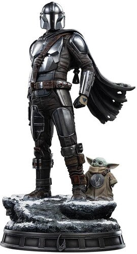 Mandalorian And Grogu - Legacy Replica 1/4 Statue - Mandalorian And Grogu - Legacy Replica 1/4 Statue - Collectibles