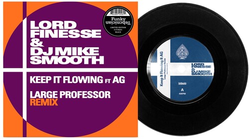 Lord Finesse - Keep It Flowing Ft A.g. (large Professor Remix) - Vinyl Record
