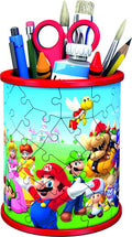 Ravensburger - Super Mario Pencil Holder 54 Piece 3d Puzzle - Games