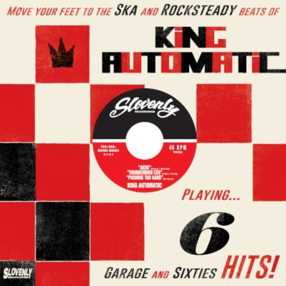 Pre-Order: King Automatic - Playing 6 Garage & Sixties Hits (10in) [12" Vinyl]