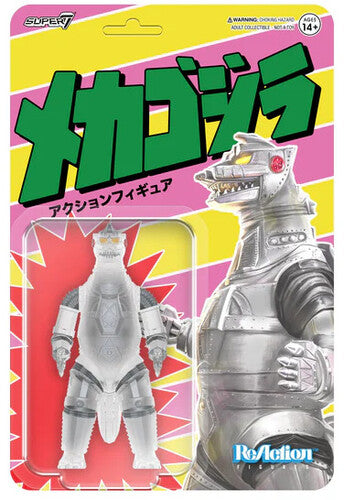 Toho Reaction Figures - Mechagodzilla (metallic 50 - Toho Reaction Figures - Mechagodzilla (metallic 50 - Collectibles