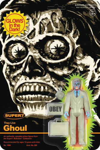 They Live Reaction - Male Ghoul (monster Glow) - They Live Reaction - Male Ghoul (monster Glow) - Collectibles