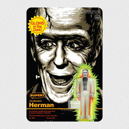 The Munsters Reaction - Herman Munster (monster Gl - The Munsters Reaction - Herman Munster (monster Gl - Collectibles