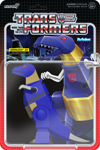 Transformers Reaction Figure - Grimlock Dino (g2) - Transformers Reaction Figure - Grimlock Dino (g2) - Collectibles