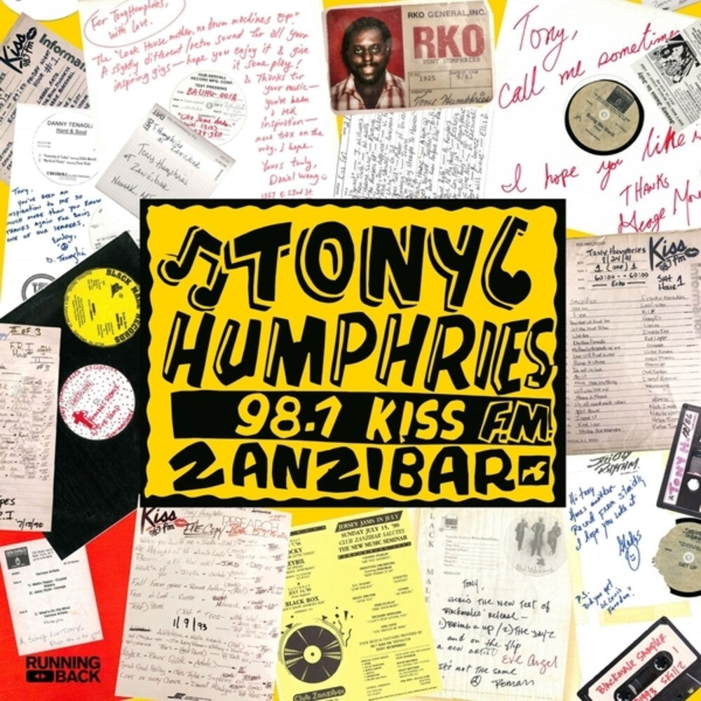 Tony Humphries - Running Back Mastermix: Kiss Fm Zanzibar Years [Cassette]