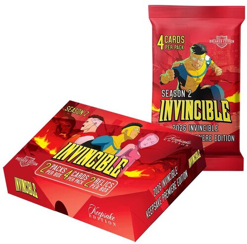 2026 Invincible Season 2 Premiere T/c Breaker Box - 2026 Invincible Season 2 Premiere T/c Breaker Box - Collectibles