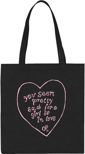 Olivio Rodrigo Pretty Sad Love Ind Excl Tote Black - Olivio Rodrigo Pretty Sad Love Ind Excl Tote Black - Novelties