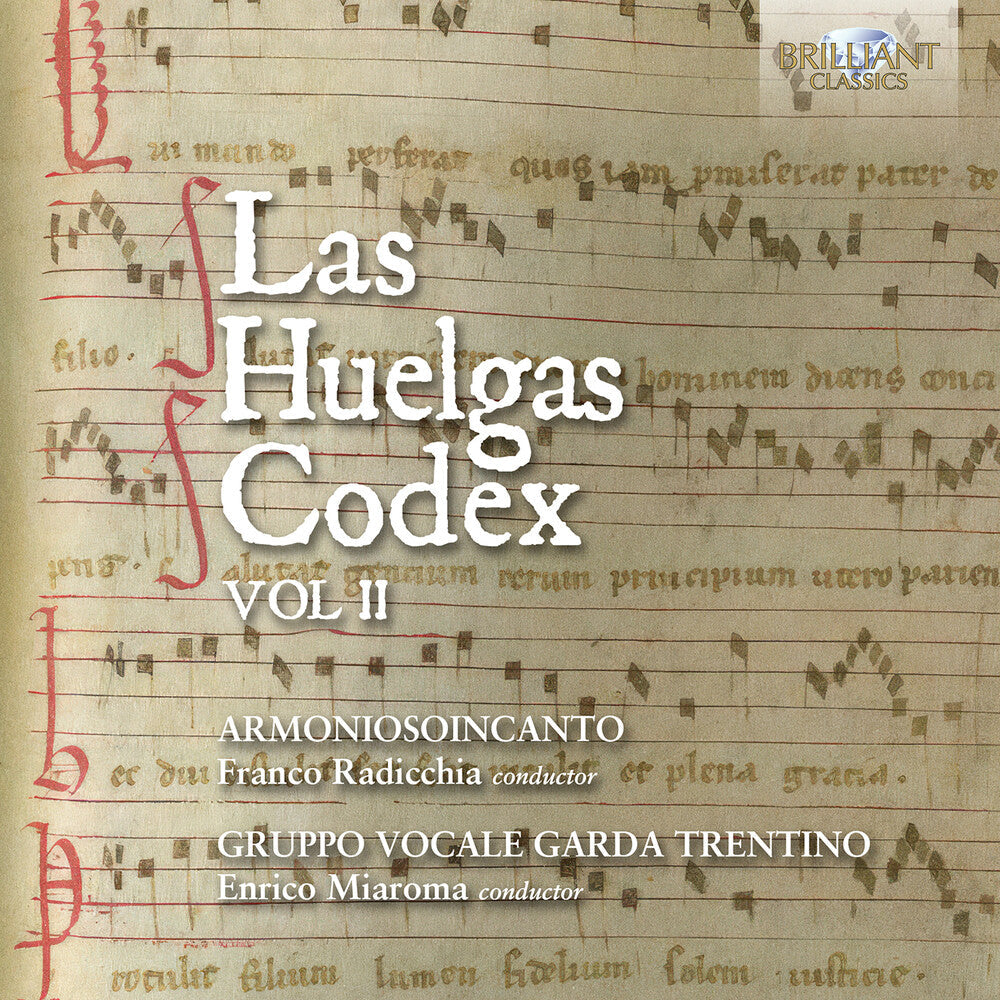 Pre-Order: Gruppo Vocale Garda Trentino - Las Huelgas Codex Vol. 2 [CD]