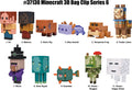 Minecraft Series 6 3d Foam Bag Clip 24pc Blind Bag - Minecraft Series 6 3d Foam Bag Clip 24pc Blind Bag - Collectibles