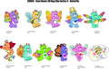 Care Bears Series3 3d Foam Bag Clip 24pc Blind Bag - Care Bears Series3 3d Foam Bag Clip 24pc Blind Bag - Collectibles