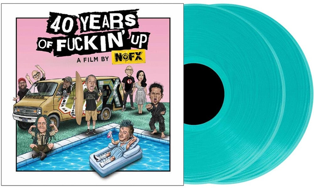 Pre-Order: NOFX / Fat Mike - 40 Years of Fuckin' Up: Soundtrack + Score  [Turquoise]