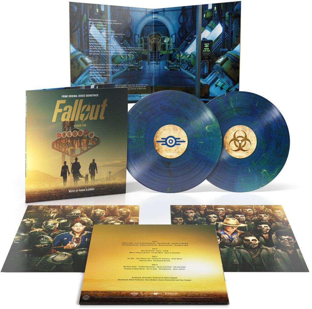 Fallout Season 2 (Prime Series OST) [Gold/Cobalt Shimmer] Vinyl Record