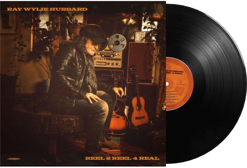Ray Wylie Hubbard - Reel 2 Reel 4 Real [Black]
