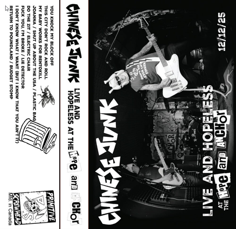 Chinese Junk - Live & Hopeless at the Hope & Anchor [Cassette]