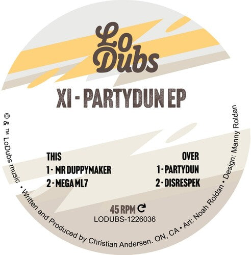 Xi - Partydun Ep - Vinyl Record