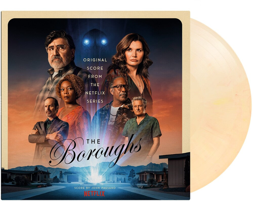 Boroughs (yellow, White & Red Marbled Vinyl/180g/numbered) [OST] Vinyl Record