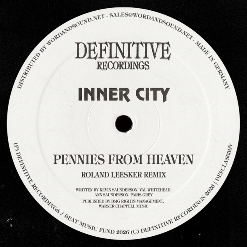 Inner City & Kevin Saunderson - Pennies From Heaven (roland Leesker Remix) [12" Vinyl]