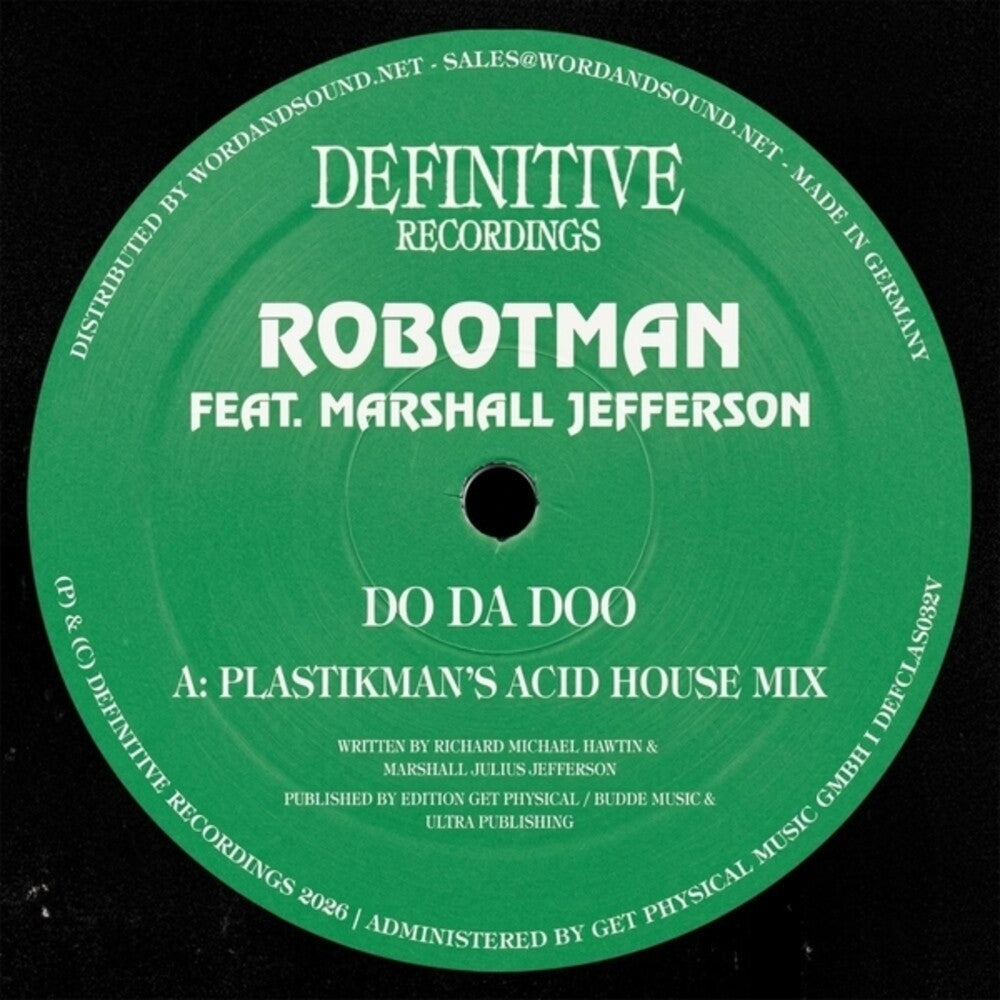 Robotman Feat. Marshall Jefferson - Do Da Doo [12" Vinyl]