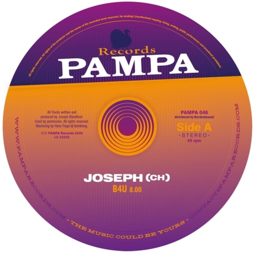 Joseph - B4u & Tripidi [12" Vinyl]