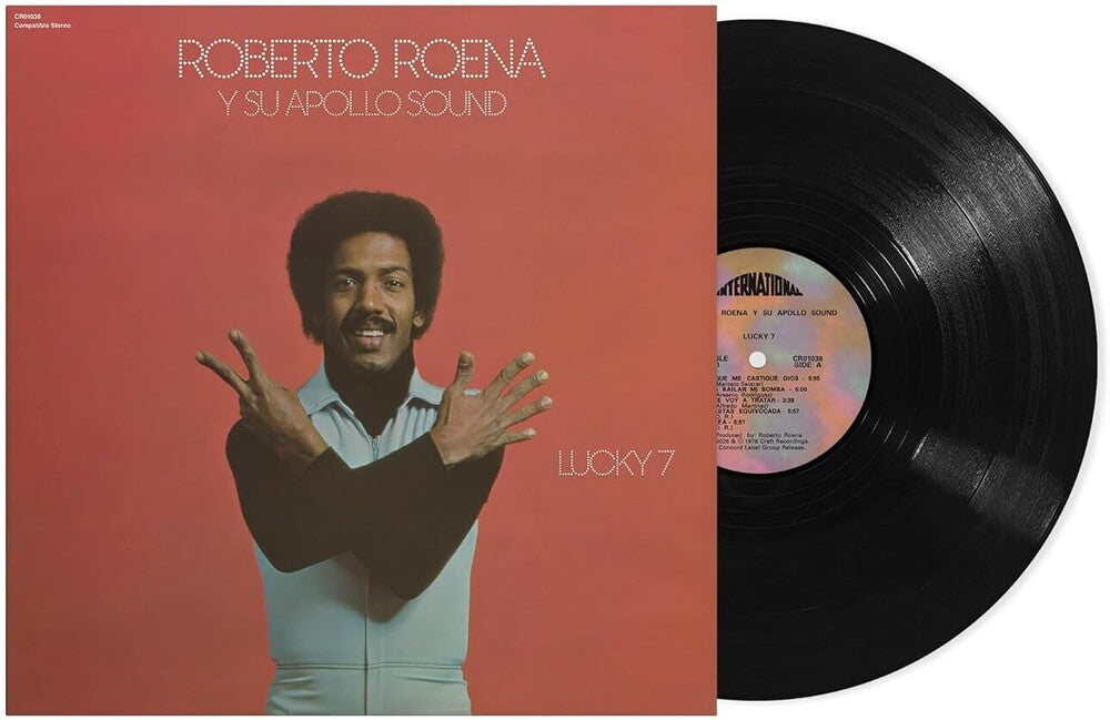 Roberto Roena Y Su Apollo Sound - Lucky 7 [180g Black with tip-on jacket]