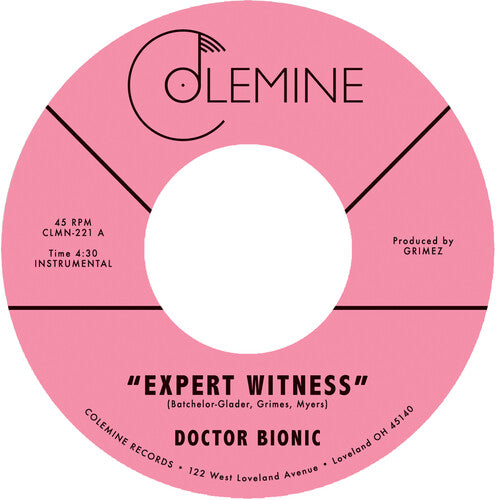 Doctor Bionic - Expert Witness B/w Mistake - Purple - Vinyl Record