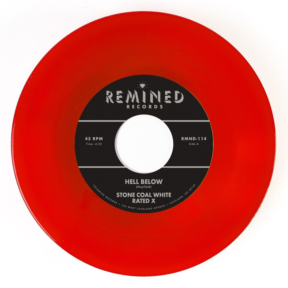 Stone Coal White - Hell Below / Free - Clear Orange/Red [Clear Vinyl] (Org)
