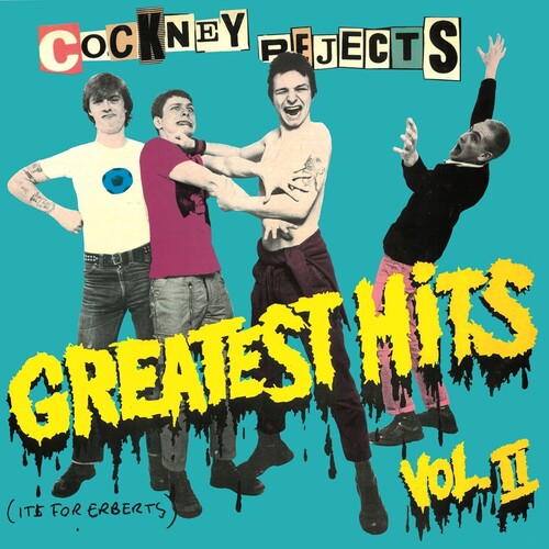 Cockney Rejects - Greatest Hits Vol 2 - Sky Blue Vinyl - Vinyl Record