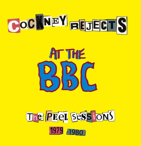 Cockney Rejects - Live At The Bbc - Claret & Blue Splatter Vinyl - Vinyl Record