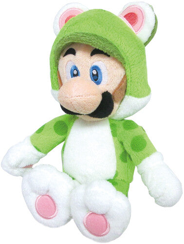 Nintendo - Super Mario - Cat Luigi 10 Inch Plush - Nintendo - Super Mario - Cat Luigi 10 Inch Plush - Collectibles