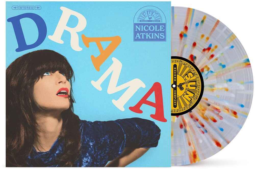 Pre-Order: Drama [Translucent Clear with Red Blue & Yellow Splatter] Vinyl Record