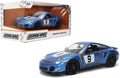 Jada Hyperspec 1/24 07 Porsche 911 Turbo 997 Blue - Jada Hyperspec 1/24 07 Porsche 911 Turbo 997 Blue - Collectibles