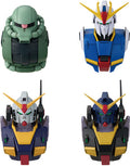 Ms Gundam Head Magnet Uc Saga 2 Zakka 4ct Pdq - Ms Gundam Head Magnet Uc Saga 2 Zakka 4ct Pdq - Collectibles