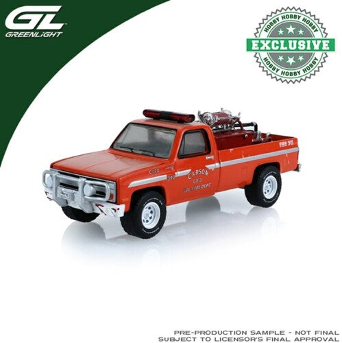 1:64 1982 Carson Volunteer Fire Dept Die-cast Car - 1:64 1982 Carson Volunteer Fire Dept Die-cast Car - Collectibles