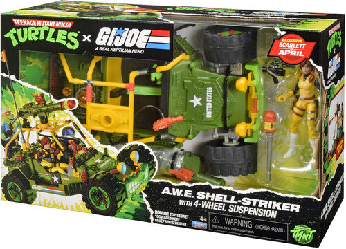 Tmnt X Gi Joe - Awe Shell-striker - Tmnt X Gi Joe - Awe Shell-striker - Collectibles