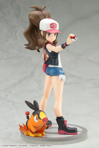 Pokemon - Artfx-j Hilda With Tepig Statue - Pokemon - Artfx-j Hilda With Tepig Statue - Collectibles