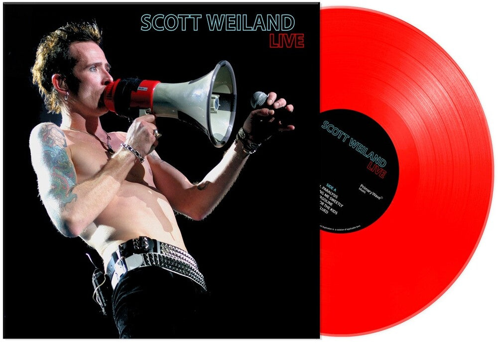 Pre-Order: Scott Weiland - Scott Weiland: Live [Colored Vinyl] [Limited Edition] (Red) Vinyl Record