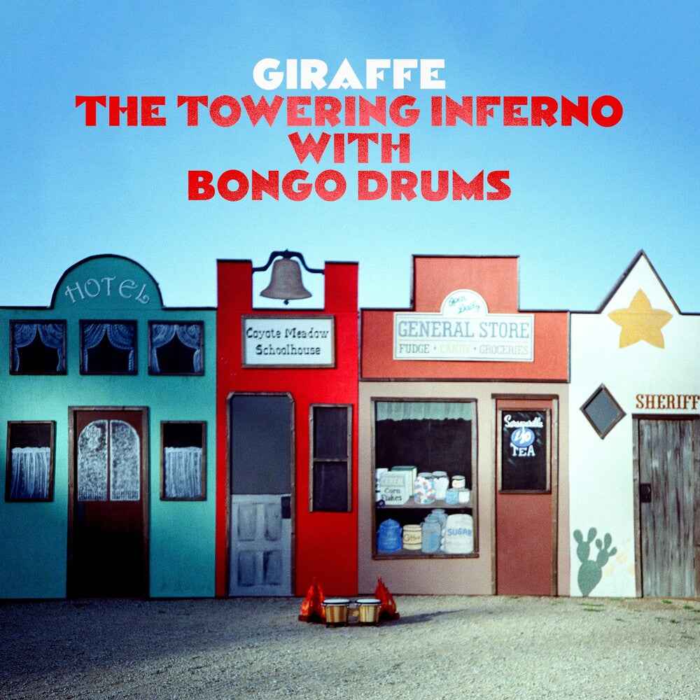 Towering Inferno With Bongo Drums - Red [Colored Vinyl] Vinyl Record