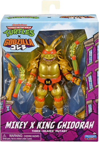 Tmnt X Godzilla Mikey Action Figure - Tmnt X Godzilla Mikey Action Figure - Collectibles